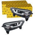 2X HELLA HALOGEN LED SCHEINWERFER LINKS+RECHTS passend für RENAULT KADJAR