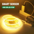 1-5m USB COB LED Streifen Stripe Leiste Band 5V mit PIR Bewegungsmelder Dimmbar