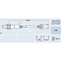 FAE Lambdasonde Regelsonde passend für Citroën Berlingo 1.8i 4WD