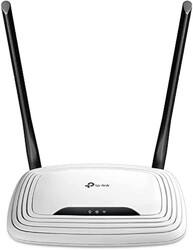 TP-Link TL-WR841N N300 WLAN Router, 300Mbit/s-WLAN, Nur 2,4 GHz, unterstützt