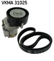 SKF VKMA 31025 Keilrippenriemensatz für SEAT,SKODA,VW