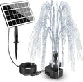 SZMP Solar Springbrunnen für außen 2025 Upgrade,3.5W Solar Teichpumpe L