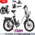 NEW 20 Zoll Elektrofahrrad,Klapprad E-Bike 15AH E-Mountainbike Drvetion CT20