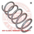 1x Fahrwerksfeder MASTER-SPORT 4017000-PCS-MS für DACIA LOGAN RENAULT 1 dCi LS0L