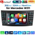 Für Benz CLS E-Class W211 W219 Android13 Autoradio Carplay GPS Nav WIFI DAB+ 32G