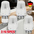 2-6 Stk Thermostatkopf Heizkörper Regler Thermostat Kopf Heizung Ventil M30 x1,5