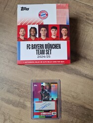 Topps FC Bayern München Team Set 2024/25 - Auto Alphonso Davies /10