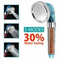 Duschkopf Hochdruck Wassersparend 3 Modi Handbrause Duschbrause Ionenfilter Bad