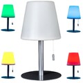 B-Ware LED Tischlampe Wiederaufladbar mit Flackereffekt 4400mAh Akku 30 Stunden