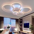 RGB LED Deckenleuchte Dimmbar mit Fernbedienung Wohnzimmer Schlafzimmerlampe 80W