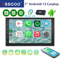 Doppel DIN Autoradio Android 13 2+32G Carplay Bluetooth GPS NAVI WiFi DAB+ USB