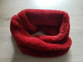 CODELLO Schal Loop Scarf Kuschel-Teddyfleece Himbeer-Rot edel Halsschmeichler 💗