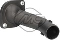 Metalcaucho 03597 Kühlmittelflansch für AUDI SEAT SKODA VW