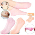1Paar Fußpflege-Socken Spa-Silikon feuchtigkeitsspendendes Gel Anti-Riss-Schutz