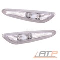 2x BLINKLICHT BLINKLEUCHTE BLINKERLEUCHTE SEITENBLINKER WEIß 31714930