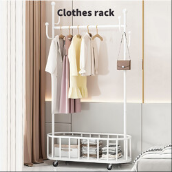 KLEIDERSTÄNDER STABIL SCHWERLAST KLEIDERSTÄNDER AUF ROLLEN KLEIDERWAGEN MOBILER