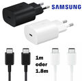 25W Original Samsung USB C Schnellladekabel TA800 Ladegerät S21 Plus Ultra FE 5G