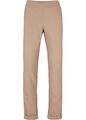 Joggighose aus Flanell Gr. 40 Taupe Damen Freizeit-Hose Neu*