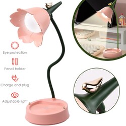 Schreibtischlampe Kinder LED Tischlampe Nachttischlampe mit 3 Farbtemperaturen