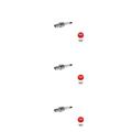3x NGK 96209 Zündkerze für VW Golf V 1K1 Skoda Fabia II 542 Seat Ibiza IV Audi