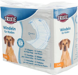 Trixie Windeln für Rüden Hundewindeln verschiedene Größen Inkontinenz Einweg