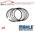 KOLBENRINGE SATZ MAHLE ORIGINAL 081 RS 00125 0N0 4PCS A STD FÜR BMW 3,5,2,4,1