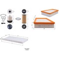 KNECHT FILTER-PAKET SET passend für MERCEDES CITAN W415 / 108 109 111 CDI