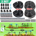 2 Set 40m Automatisch Bewässerungssystem Tropfschlauch Bewässerung Garten