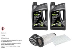STELLOX Inspektionspaket AREOL ECO Protect 5W-30 10L passend für Iveco Daily V