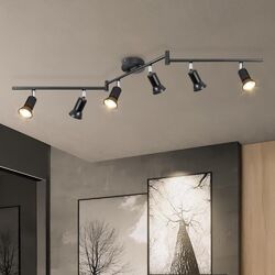 LED Deckenleuchte GU10 Deckenlampe Spotleuchte Deckenstrahler 6 flammig Lampe 