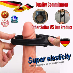 Silikon Male Penisring Cockring Ballstretcher Hodenring Hodensack Potenzring 💕
