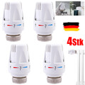 4x Thermostatkopf Heizkörper Regler Thermostat Heizkörperventil Kühlerthermostat
