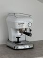 Ascaso Dream Siebträger Espressomaschine weiß Kaffeemaschine