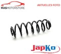 SCHRAUBENFEDER FAHRWERKSFEDER HINTEN JAPKO ZCJ5549H V NEU OE QUALITÄT