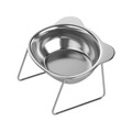 Erhöhter Hundenapf, Futter- und Wassernapf, rutschfest, mit Ständer,