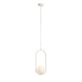 Hängeleuchte Dione opal/creme 1-flammig Deckenlampe Deckenleuchte Lampe Leuchte