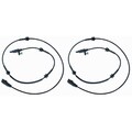 2X TEXTAR ABS-SENSOR RADDREHZAHL ABS-FÜHLER VORNE passend für CITROËN C6 PEUGEOT