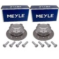 2X MEYLE RADNABE MIT SENSORRING MIT RADLAGER VORNE passend für BMW X1 