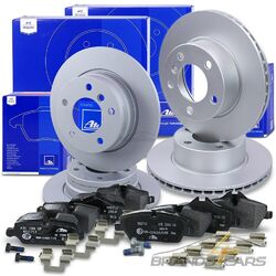 ATE BREMSSCHEIBEN +BREMSBELÄGE VORNE+HINTEN FÜR BMW 1-ER E81 E87 116 118ATE BREMSENSATZ  Ø284/280 ## ALLE MODELLE SIEHE ANGEBOT