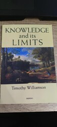Knowledge and its Limits Timothy Williamson, wie neu