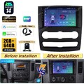 9" 2+64G Android 14 Autoradio GPS Navi DAB+ Kam Carplay Für VW Crafter 2006-2016