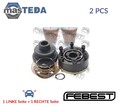 2311-B6 GELENK ANTRIEBSWELLE TRANSMISSION END FEBEST 2PCS NEU OE QUALITÄT