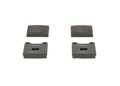 BOSCH Bremsbelagsatz Scheibenbremse 0 986 462 282 für VW AUDI 20228 B2 SCIROCCO
