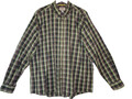 CAMEL ACTIVE Herren Hemd mit Karomuster Baumwolle Grün Gr. XXL Gr. 2XL