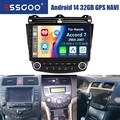 Für Honda Accord 7 VII 2003-2007 Android 14.0 Autoradio GPS Navi 1+32 Carplay BT