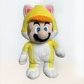 Nintendo Super Mario 3D World / Cat Katzen Mario / 2014 Kuscheltier gelb ca 25cm