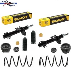2x MONROE STOSSDÄMPFER + DOMLAGER + PROTECTION KIT + FEDERN VORNE FÜR VAG