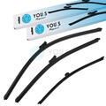 YOU.S SCHEIBENWISCHER WISCHERBLÄTTER WISCHER SET VORNE + HINTEN für AUDI Q5 (8R)