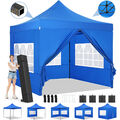 Pavillon 3x3/3x6m Wasserdicht Faltpavillon Pop Up Partyzelt Gartenzelt UV Schutz