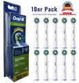 10x Oral-B CrossAction CleanMaximiser weiß NEU Zahnbürstenaufsatz Aufsteckbürste